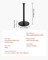 Stainless Steel Paper Towel Holder Countertop with Weighted Base